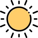 Icône panneaux solaires